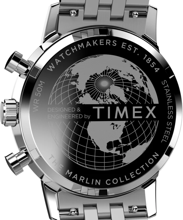 Timex Marlin Chronograph in a lifestyle setting